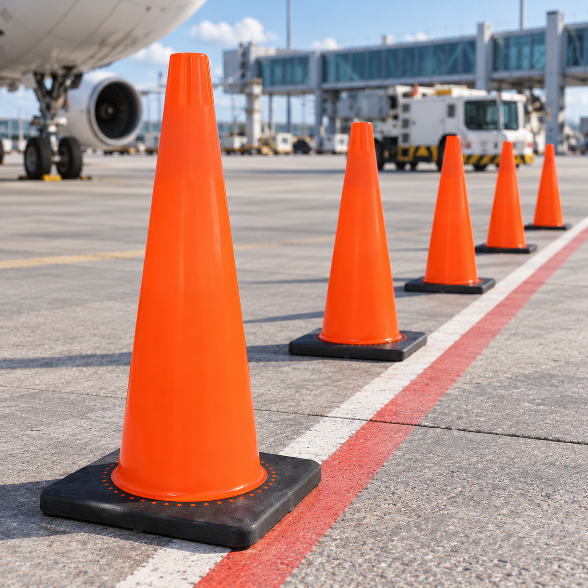 Traficono Vial 90 cm Sin cinta