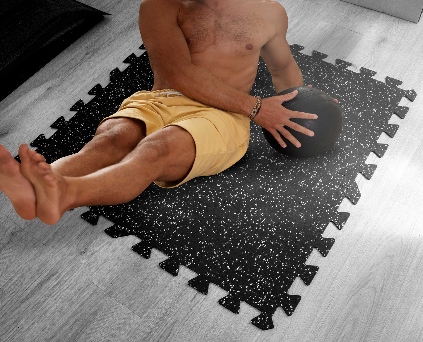 Piso modular para Gimnasio - GRIS