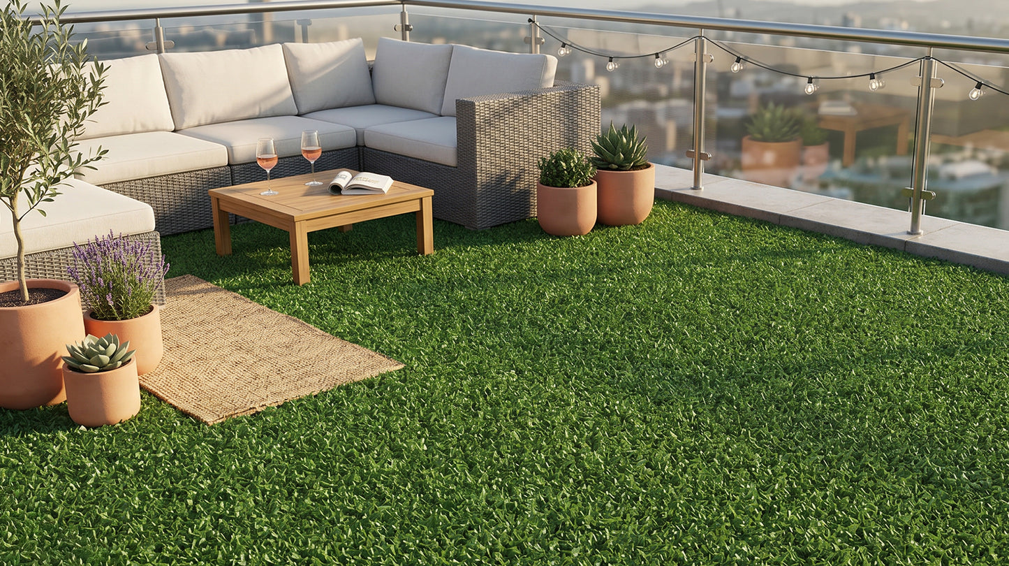 Pasto Sintético para perros residencial 10 mm