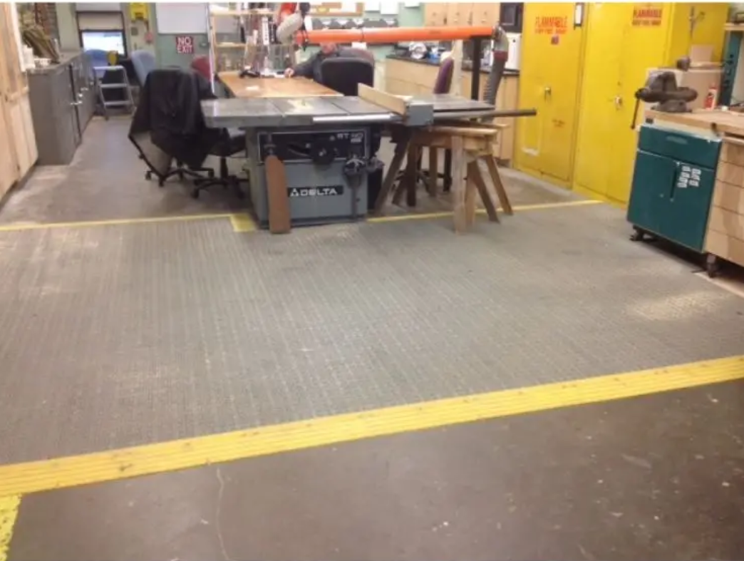 Piso Modular ErgoDeck MAX Smooth 22mm Gris