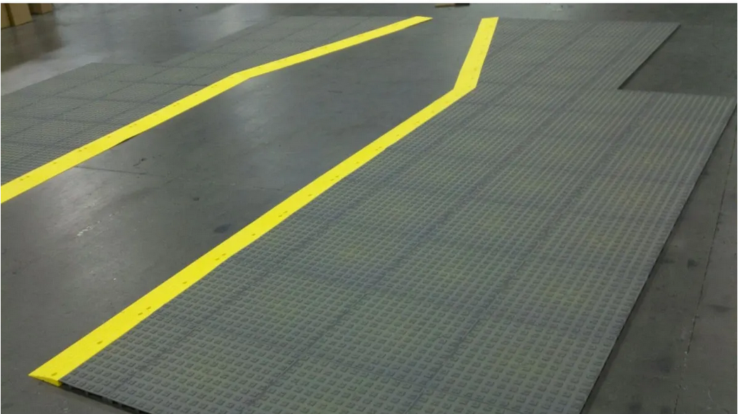 Piso Modular ErgoDeck MAX Smooth 22mm Gris