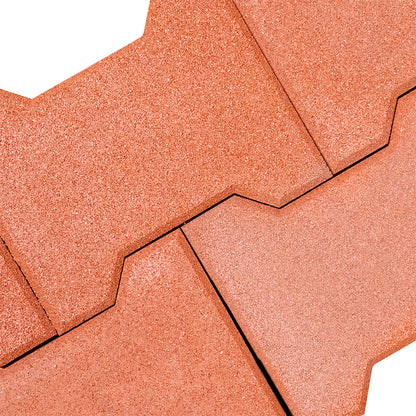 Piso para Caballos de Hule - 25mm Terracota
