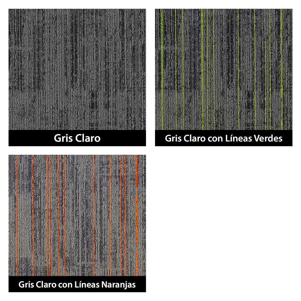 Alfombra Modular gris Vail