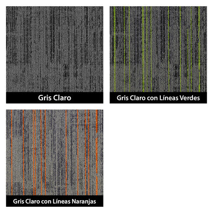 Alfombra Modular gris Vail
