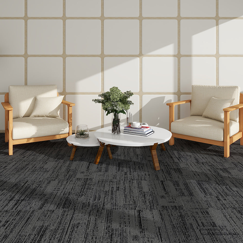 Alfombra Modular gris Vail