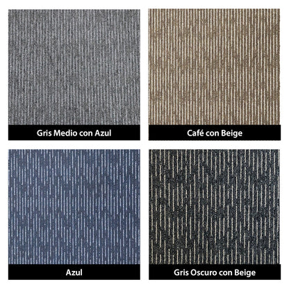Alfombra Modular Azul  Zurich