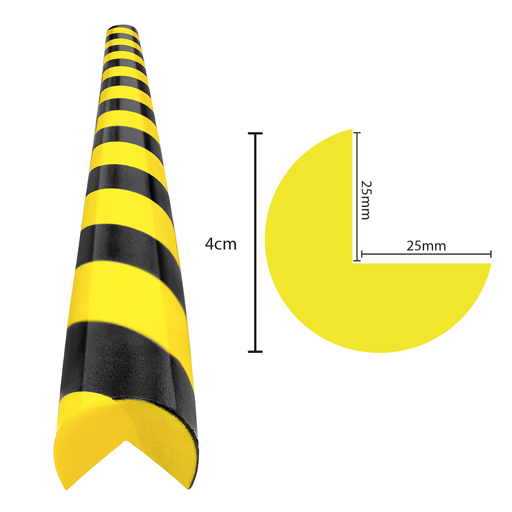 Esquinero protector columna industrial