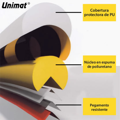 Esquinero protector columna industrial