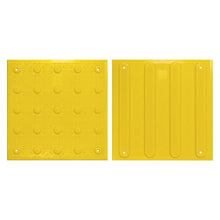 Guías podotáctiles para exterior plastico ABS
