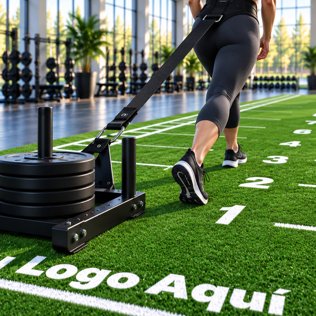 Pasto Negro para Gimnasio y Entrenamiento Funcional
