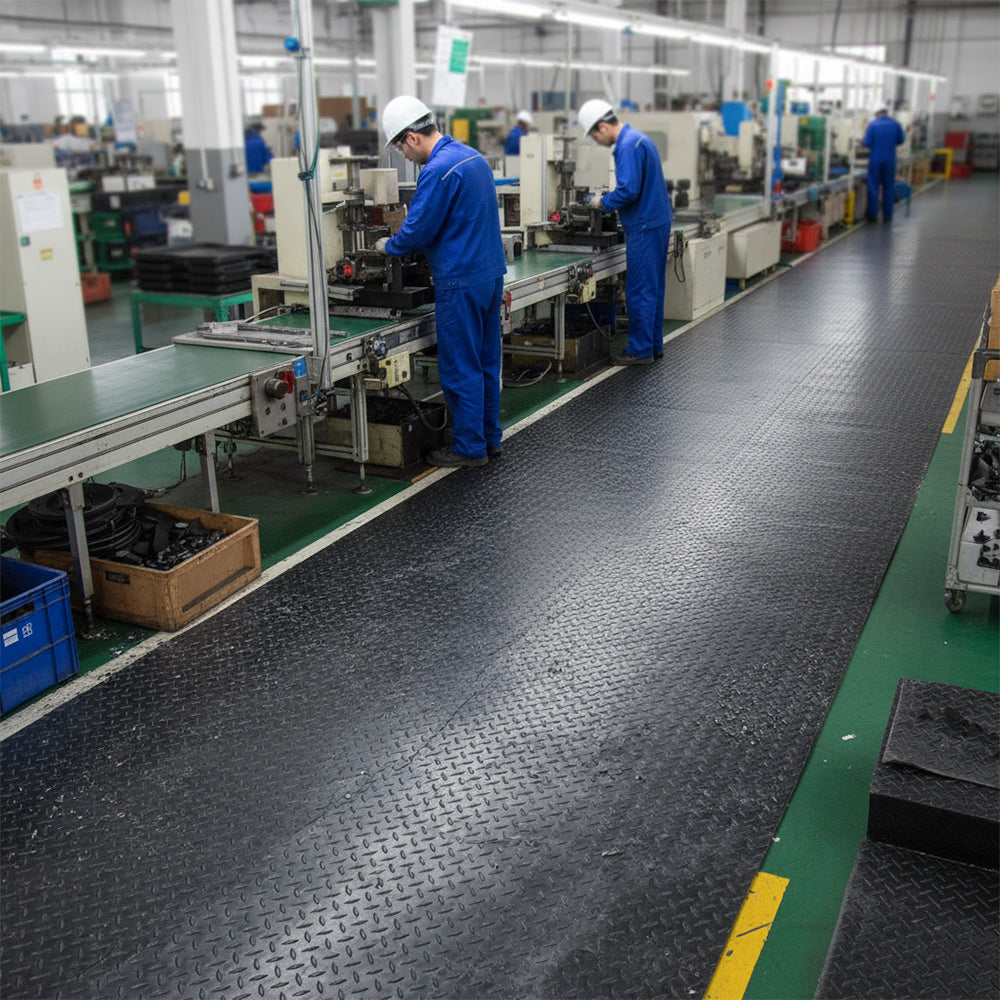 Piso de PVC Antiderrapante en rollo