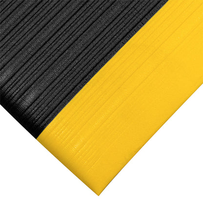 Tapete Industrial con bordes amarillos