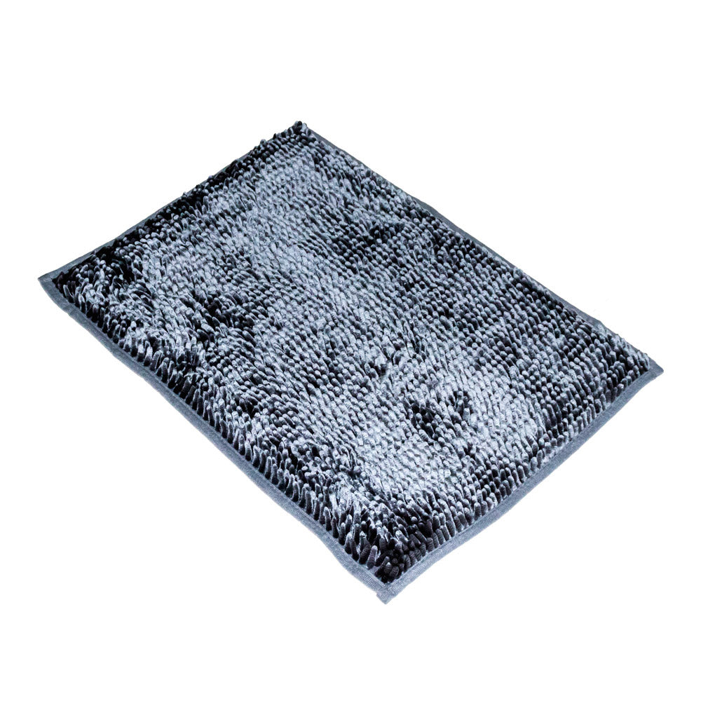 Tapete Chenille Vintage Gris carbon 40 cm x 60cm