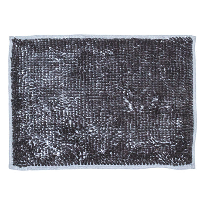 Tapete Chenille Vintage Gris carbon 40 cm x 60cm