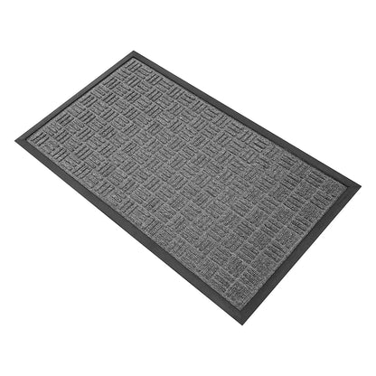 Tapete de entrada Crossroad Gris 45 cm x 75 cm