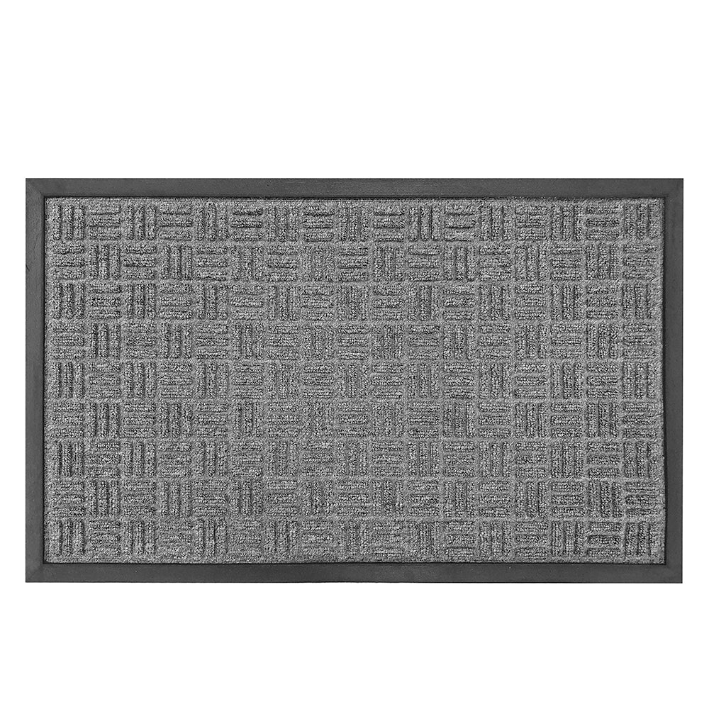 Tapete de entrada Crossroad Gris 45 cm x 75 cm