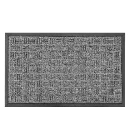 Tapete de entrada Crossroad Gris 45 cm x 75 cm
