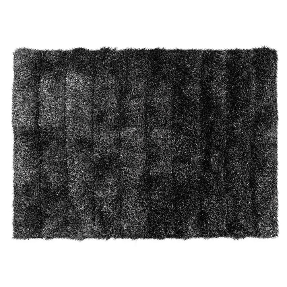 Tapete de sala Amsterdam Gris Oscuro 120 cm x 170 cm