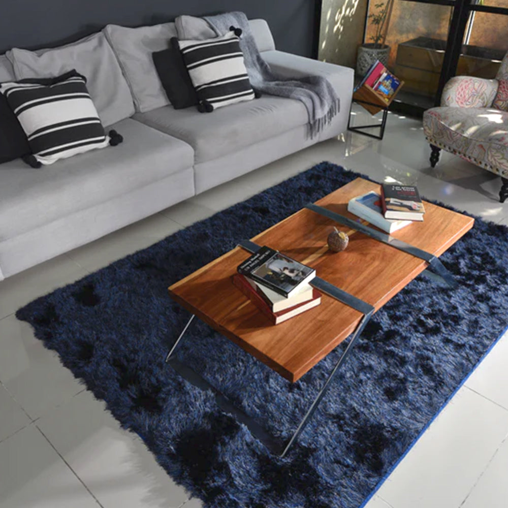 Tapete de sala azul Niza 160 cm x 225 cm