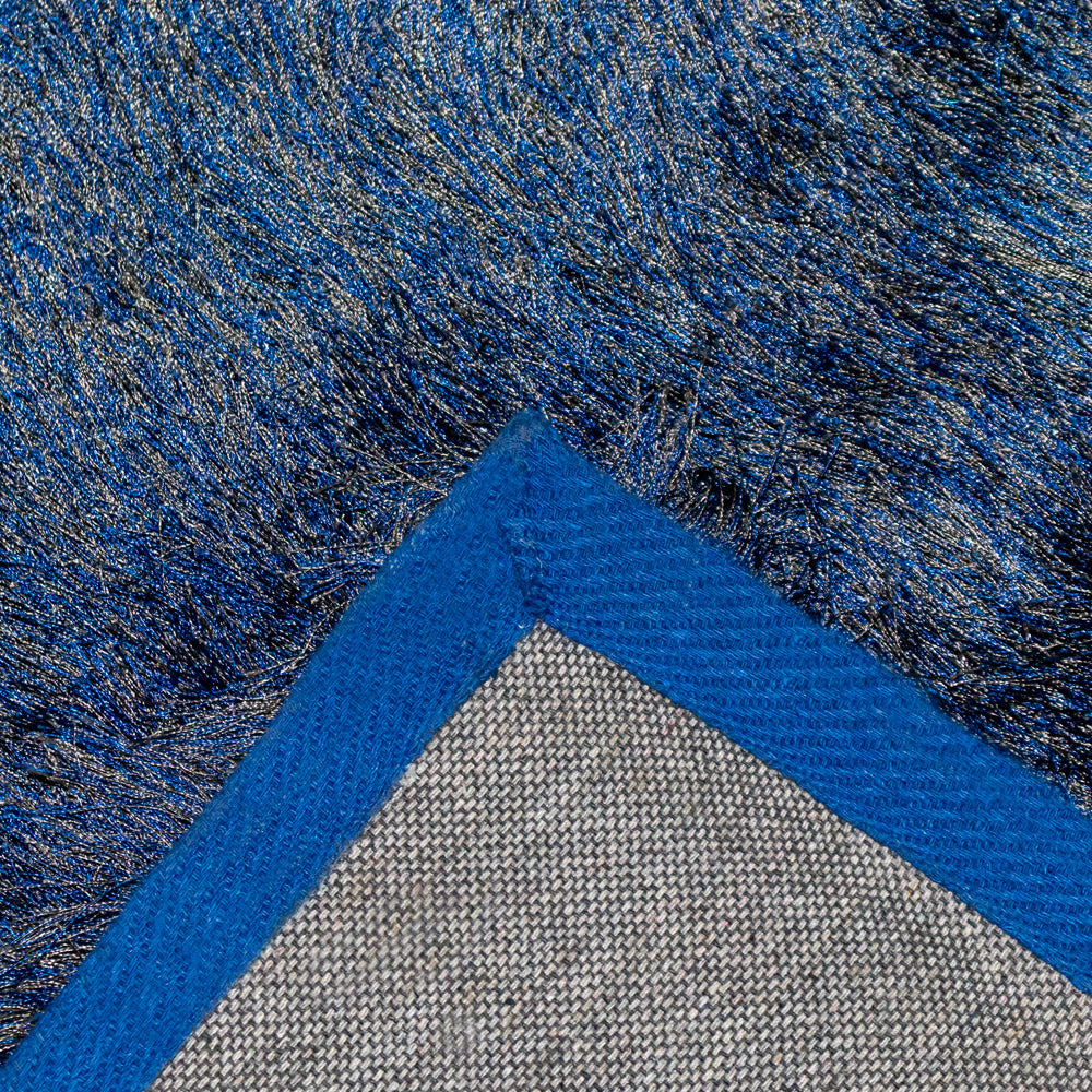 Tapete de sala azul Niza 160 cm x 225 cm