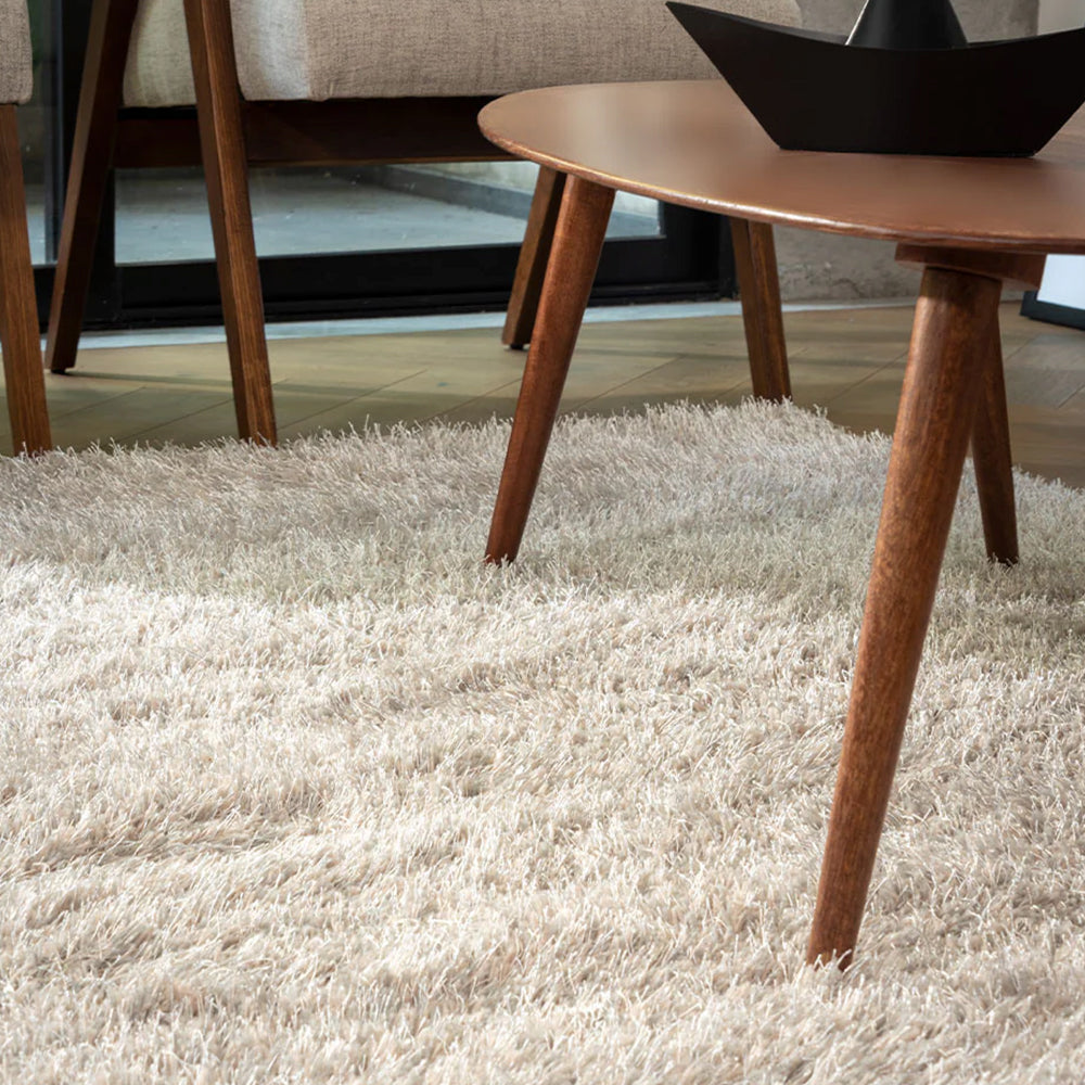 Tapete de sala beige Ness 160 cm x 225 cm