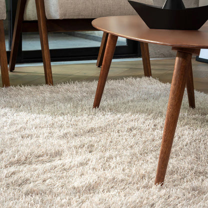 Tapete de sala beige Ness 160 cm x 225 cm