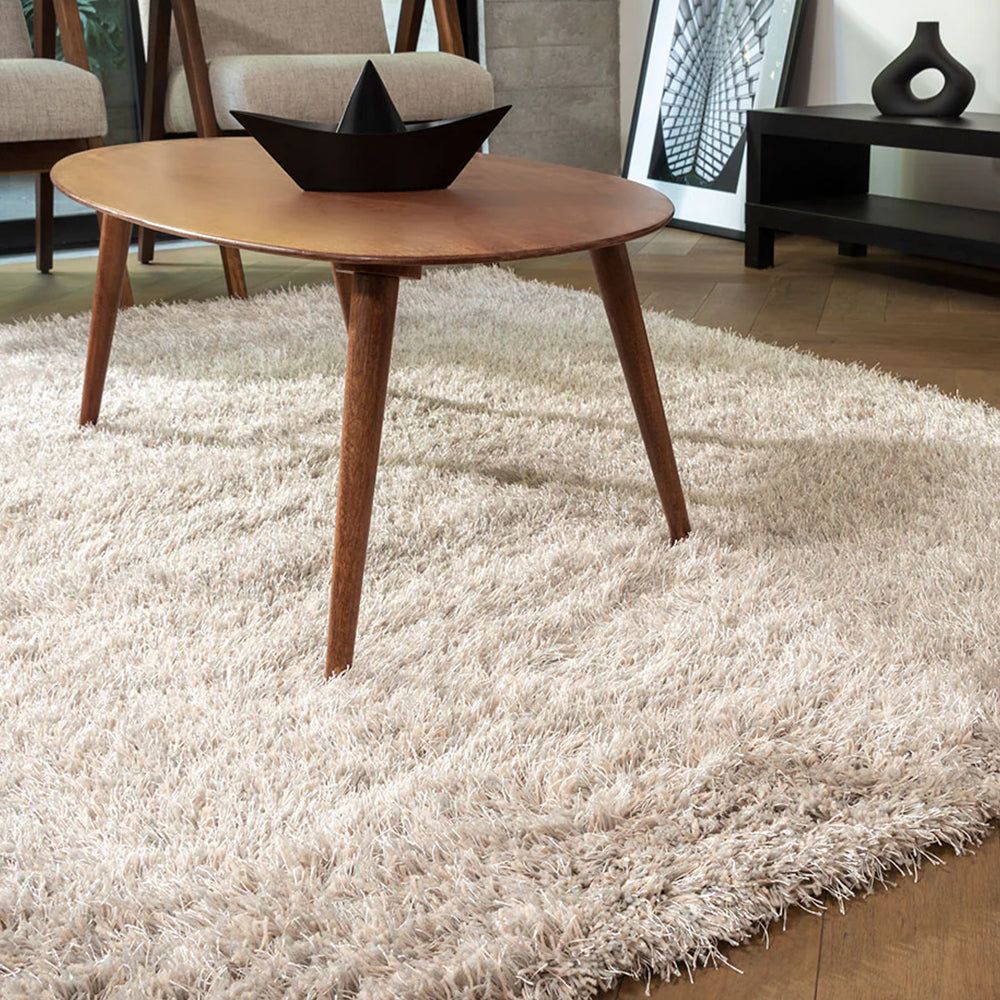 Tapete de sala beige Ness 160 cm x 225 cm