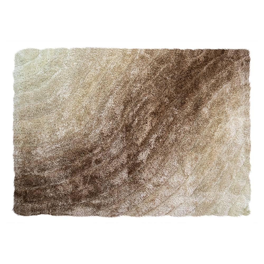 Tapete de sala Genova chocolate 110 cm x 160 cm