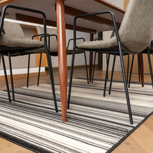 Tapete Sala Gris Rayas Soho 042 160x220cm
