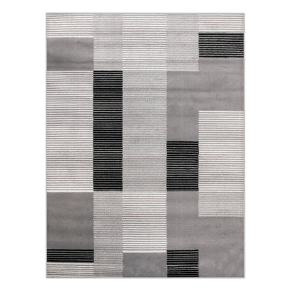 Tapete de sala gris LT-20 120 cm x 160 cm