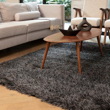 Tapete de sala Sena negro gris 160 cm x 225 cm