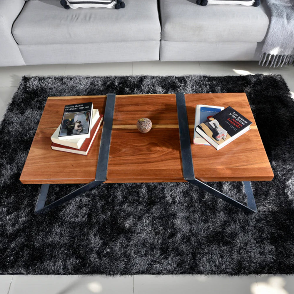 Tapete de sala Soria Negro 160 cm x 225 cm