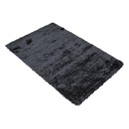 Tapete de sala Soria Negro 160 cm x 225 cm