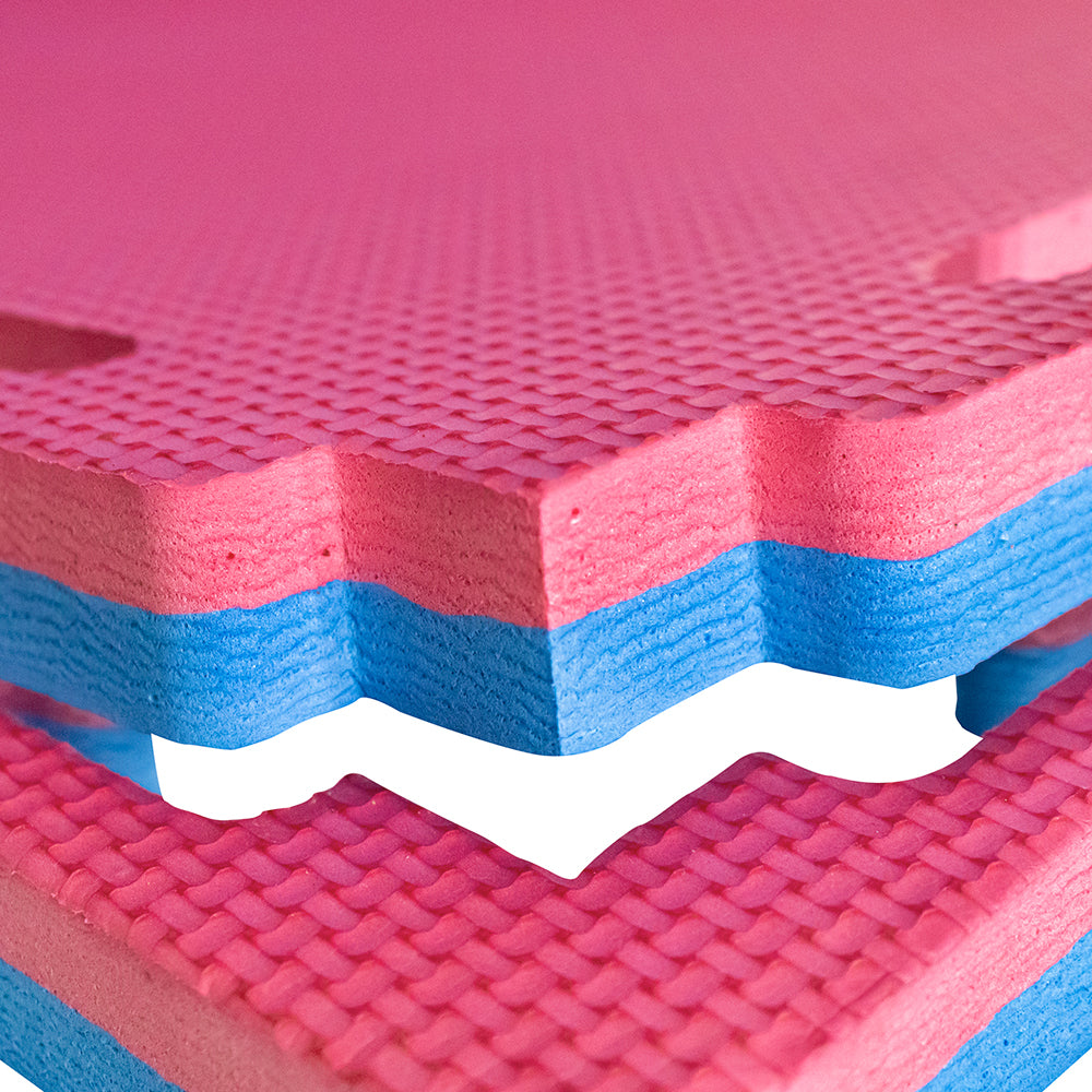 Tatami taekwondo grosor 2.5 cm bicolor