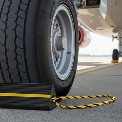 Tope para llanta de Avión Jet Grande