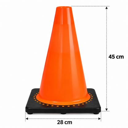Traficono Naranja 45 cm Sin cinta